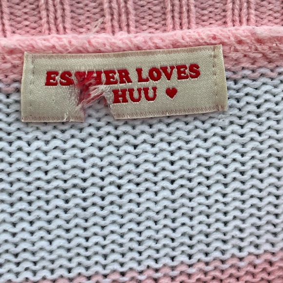 Chuu Ester Bunny•Medium Oversized Sweater•Kawaii Korean - Picture 2 of 2